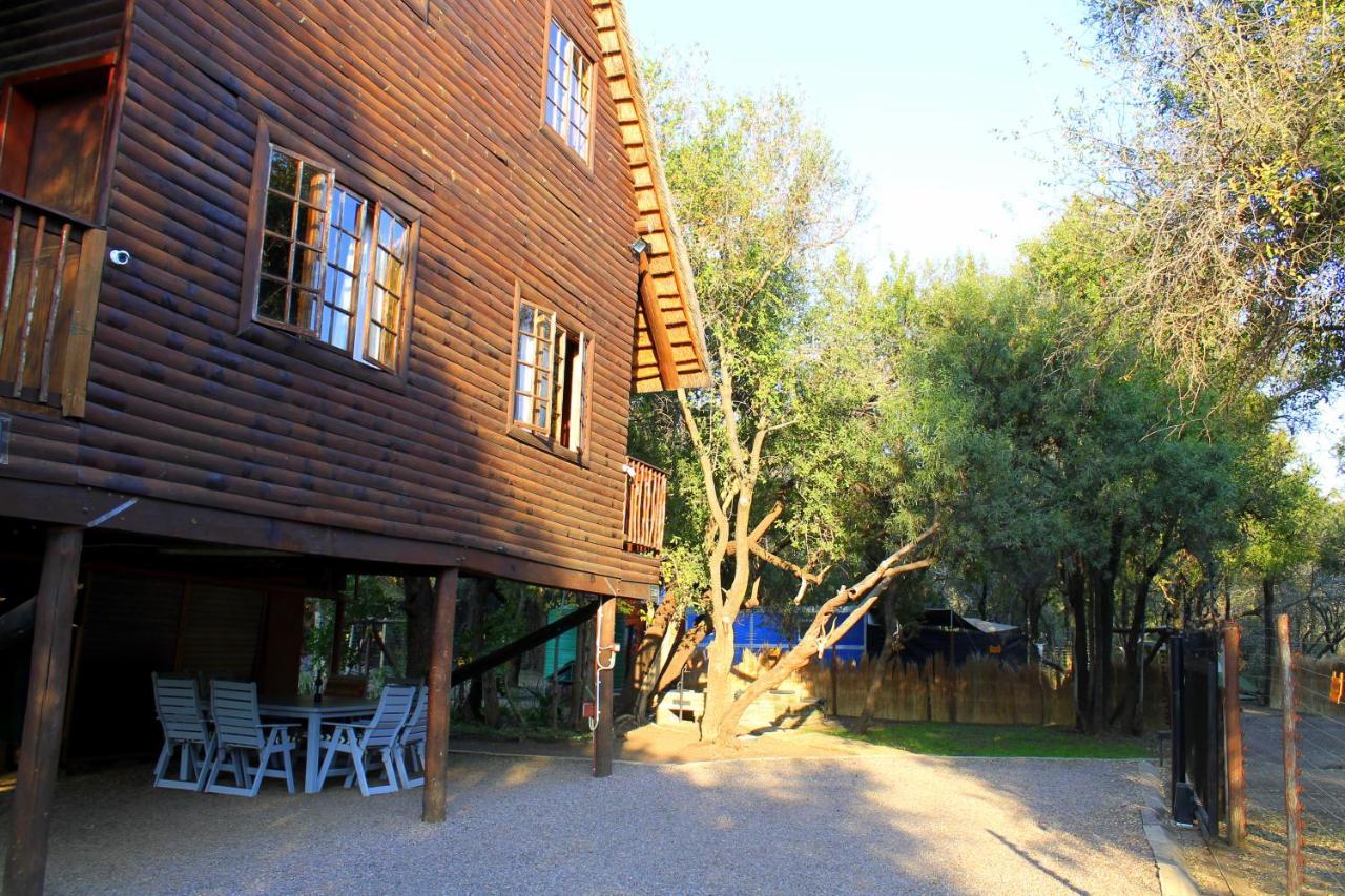 Ndlovu Log Home Dinokeng Klipdrift Buitenkant foto